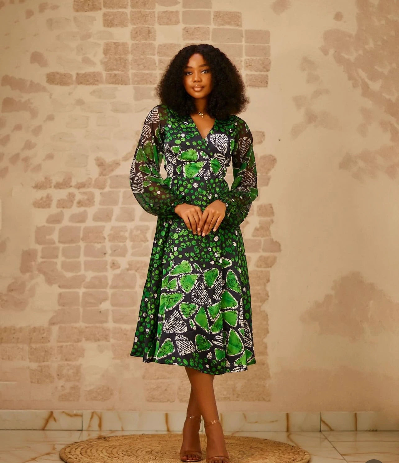 NKEM WRAP DRESS